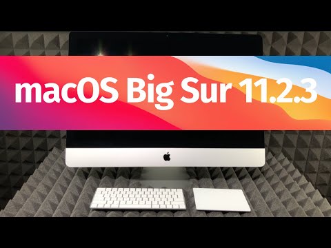 How to Update to macOS Big Sur 11.2.3 - iMac & iMac Pro