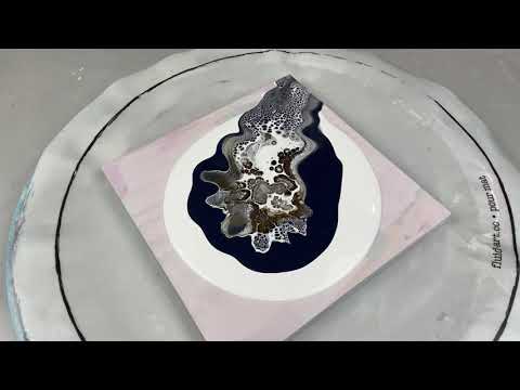 228. Sheleeart Australian Fluid Artist - Bloom Hybrid Experiment