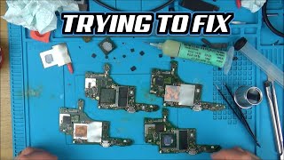 Trying to FIX: Joblot of Faulty Repair Shop Nintendo Switches