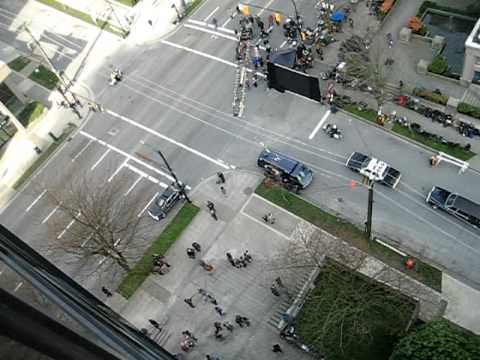 Tron 2 Filming @ The Qube, Vancouver