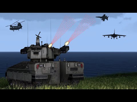🔴LIVE - Anti-Air Tank vs Enemy Fighter Jets