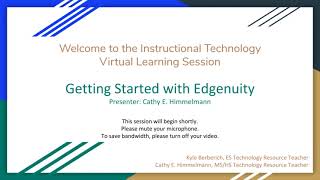Getting Started with Edgenuity