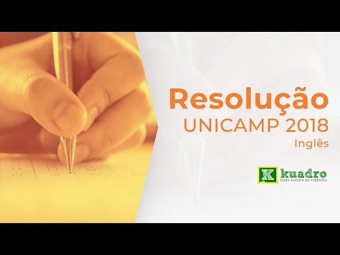 Inglês - Resolução Unicamp 2018 - Ana Catarina Hemann