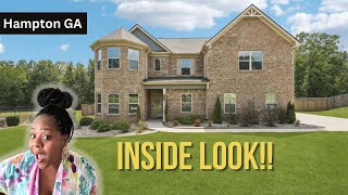 MUST SEE - Nearly New 5 BDRM, 4 BATH Home in Hampton, GA | Big Backyard + Loft | Atlanta Tour