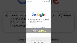 Use Google Dorks to find Competitor Forum Mentions