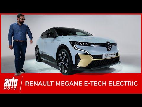 Nouvelle Renault MeganE E-Tech électrique : découverte et intérieur en détail