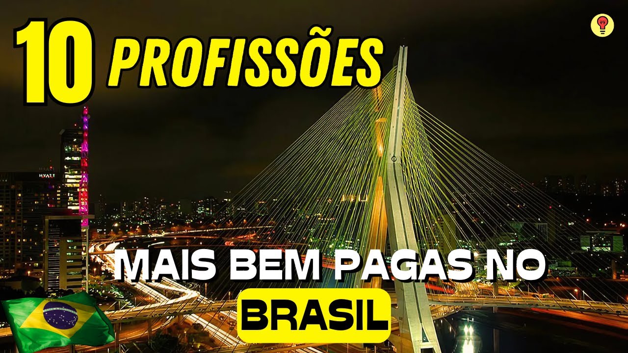 10 Profissões Mais Bem Pagas no Brasil 💰