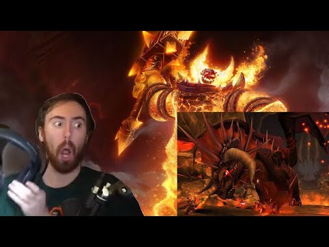 Asmongold REACTS to World first Ragnaros and Onyxia Classic ( fixed audio )