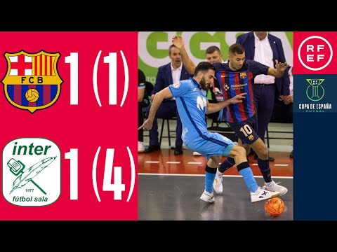 RESUMEN #CopaDeEspaña | Barça 1 (1)-(4) 1 Movistar Inter FS