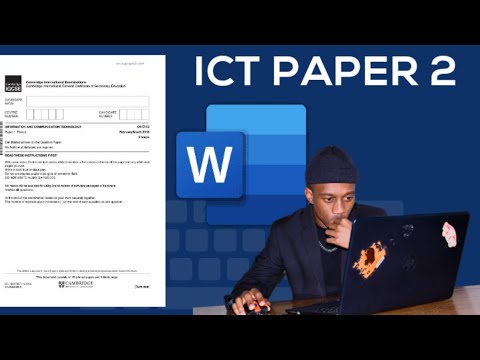 Tutorial on IGCSE ICT Paper 2 2023 Specimen | Word Production