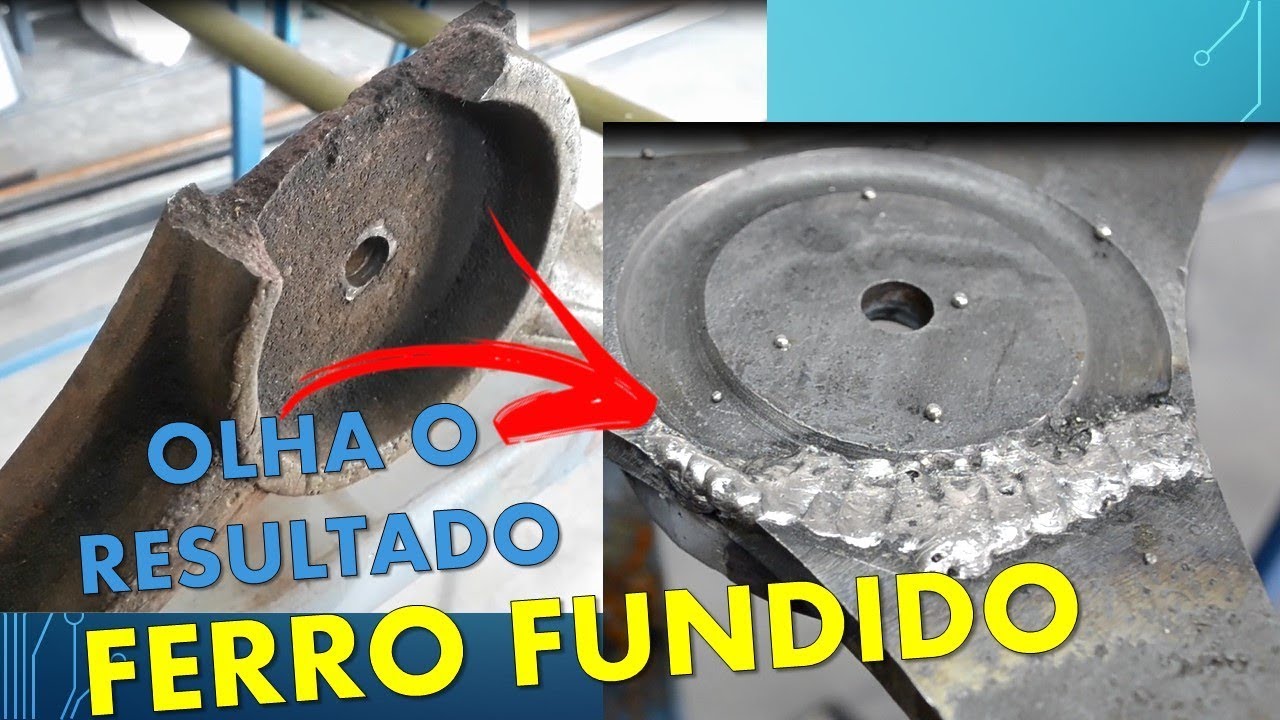 Como soldar FERRO FUNDIDO de uma vez por todas