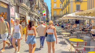 Naples, Italy 🇮🇹 Summer 4K HDR Walking Tour 