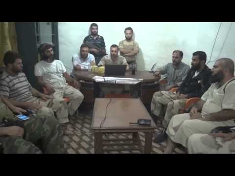 بيان تشكيل غرفة عمليات رد الطغيان في ريف حماه التي تضم حركة الانقاذ والتحرير وعدة فصائل من الجيش الحر