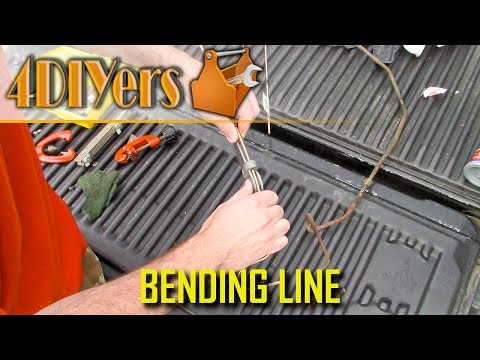 How to Easily Bend a Brake or Fuel Line