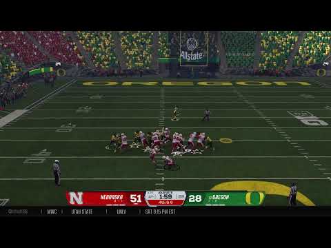TTT26 college league Nebraska CPU vs #13 Oregon