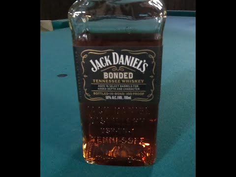 Whiskey Review 287, Jack Daniel's Bonded Tennessee Whiskey