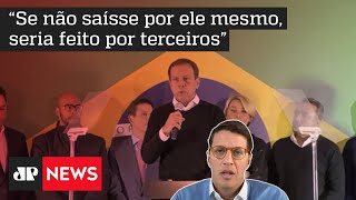 Ricardo Salles: ‘Retirada de candidatura de Doria era inevitável’