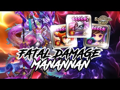 INSANE COMBO BETWEEN MANANNAN AND CARLOS - WOLYUNG IN RTA WORLD ARENA [Summoners War : Sky Arena]