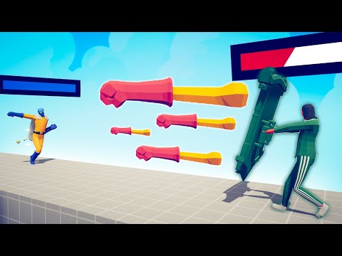 SQUID GAME MIRROR SHIELD vs EVERY GOD - TABS | Totally Accurate Battle Simulator 2023