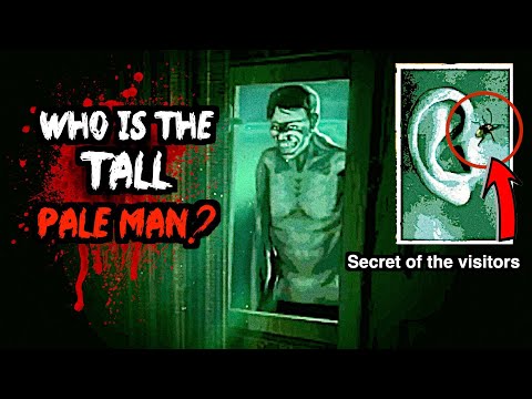 What is the TALL PALE MAN (Super Visitor) in No, I'm Not a Human?