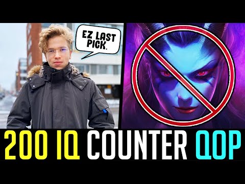 Topson 200 IQ Last Pick Counter QUEEN OF PAIN Mid DOTA 2