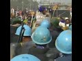 Nihang Singh Removes Barricade At Delhi Border