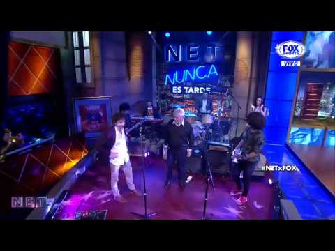 Chico Novarro y su hijo Pablo Novak brillaron en Nunca es Tarde (4/4/2016)