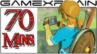 70 Minutes of Zelda: Breath of the Wild Gameplay (HIGH QUALITY Direct Feed Compilation)