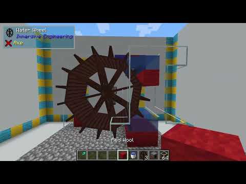 Immersive Engineering: Waterwheel 1.20