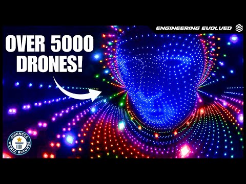 This Drone Light Show Broke 4 World Records | Future Fireworks