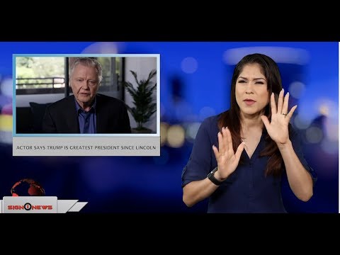 Actor says Trump is greatest president since Lincoln (ASL - 5.26.19)