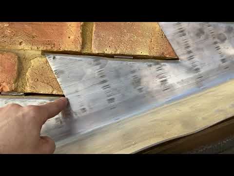 How To Install Lead Step And Cover Flashing To Glass Link Up Roof. Part 1