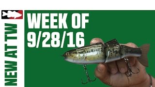 What's New At Tackle Warehouse 9/28/16