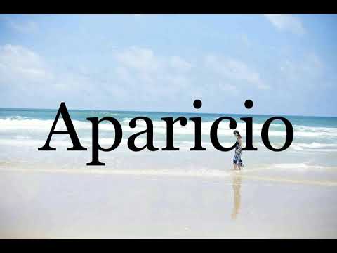 How To Pronounce Aparicio🌈🌈🌈🌈🌈🌈Pronunciation Of Aparicio