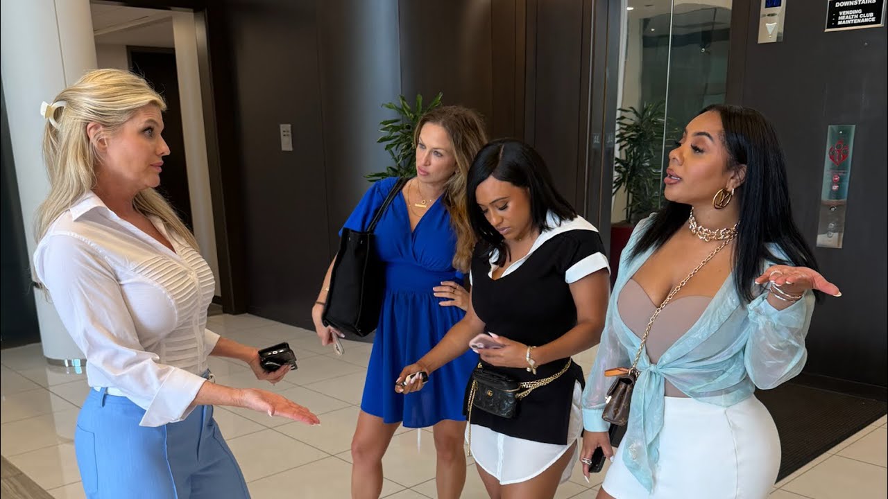 Charlotte sees Candace short skirt and calls her a S L U T along with Rhonda