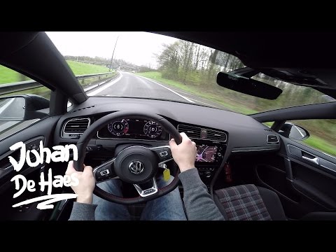 2017 VW Golf GTI 230hp POV test drive GoPro