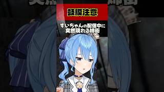 すいちゃんの配信中、いきなり姉街登場の瞬間まとめ【ホロライブ切り抜き/ホロライブ/星街すいせい 】#shorts