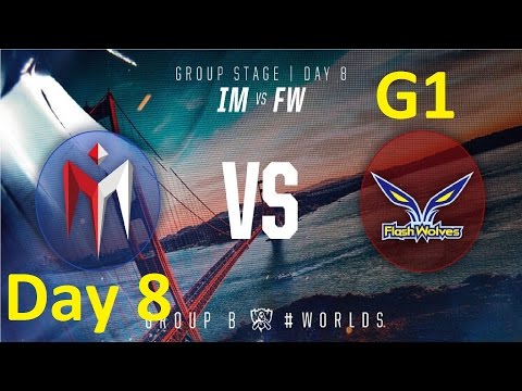 IM vs FW Game 2 Highlights - 2016 Worlds Group Stage - Day 8