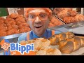 Blippi Visits A Bakery Learn Healthy Eating For Children Educational Videos For Kids