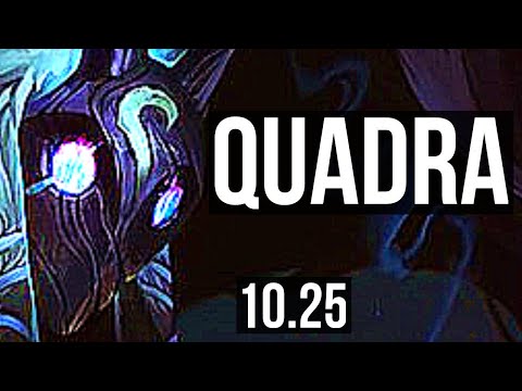 KINDRED & Alistar vs MISS FORTUNE & Nautilus (ADC) | Quadra, 900+ games | KR Master | v10.25