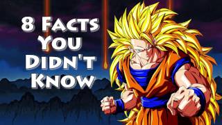 Top 8 Dragon Ball Z Facts You Didn't Know!