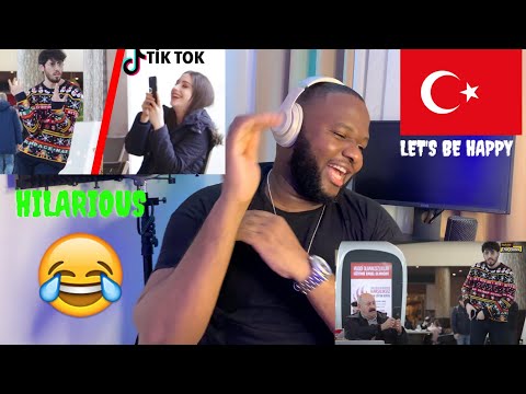 TİK TOK VİDEOLARINI İNSANLARA ÇEKTİRMEK | REACTION 😂 | Türkçè Altyazilar mevcuttur 🇹🇷