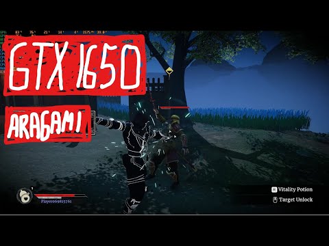 Nvidia GTX 1650 Max-Q 8 Gb RAM Aragami 2 Gameplay
