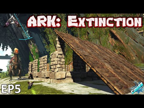 Ark Survival Evolved - Extinction EP5 - Starting The Taming Pen