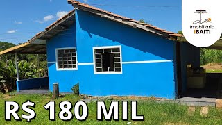 CHÁCARA DE ESQUINA CASA COM SUÍTE ÁGUA GRÁTIS FRUTAS E ESPAÇO LAVOURA R$ 180 MIL-Código:2488