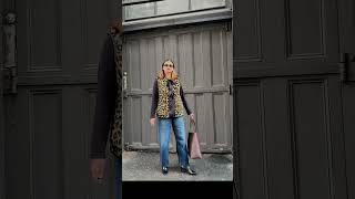 Leopard print, leopard jacket, heeled boots, fall outfit , fall fashion #leopardprint outfit ideas