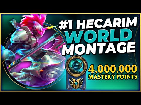 WHAT 10,000 GAMES OF HECARIM LOOKS LIKE! (DOAENEL MONTAGE) - League of Legends