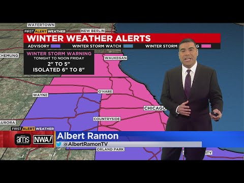 Chicago Weather Alert: Winter Storm Warning Issued For Heavy Lake-Effect Snow