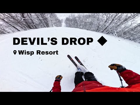 Wisp Resort  - Devil's Drop (Black Diamond)