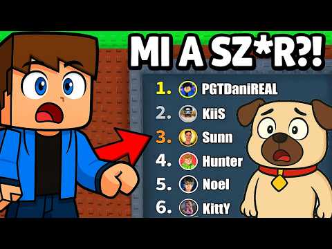 VIDEÓSOK REAKCIÓJA HOGY TOP 1 LETTEM A STEAL A BRAINROT ROBLOXBAN!